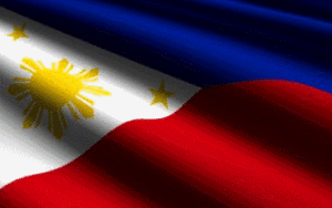 philippine flag waving animation